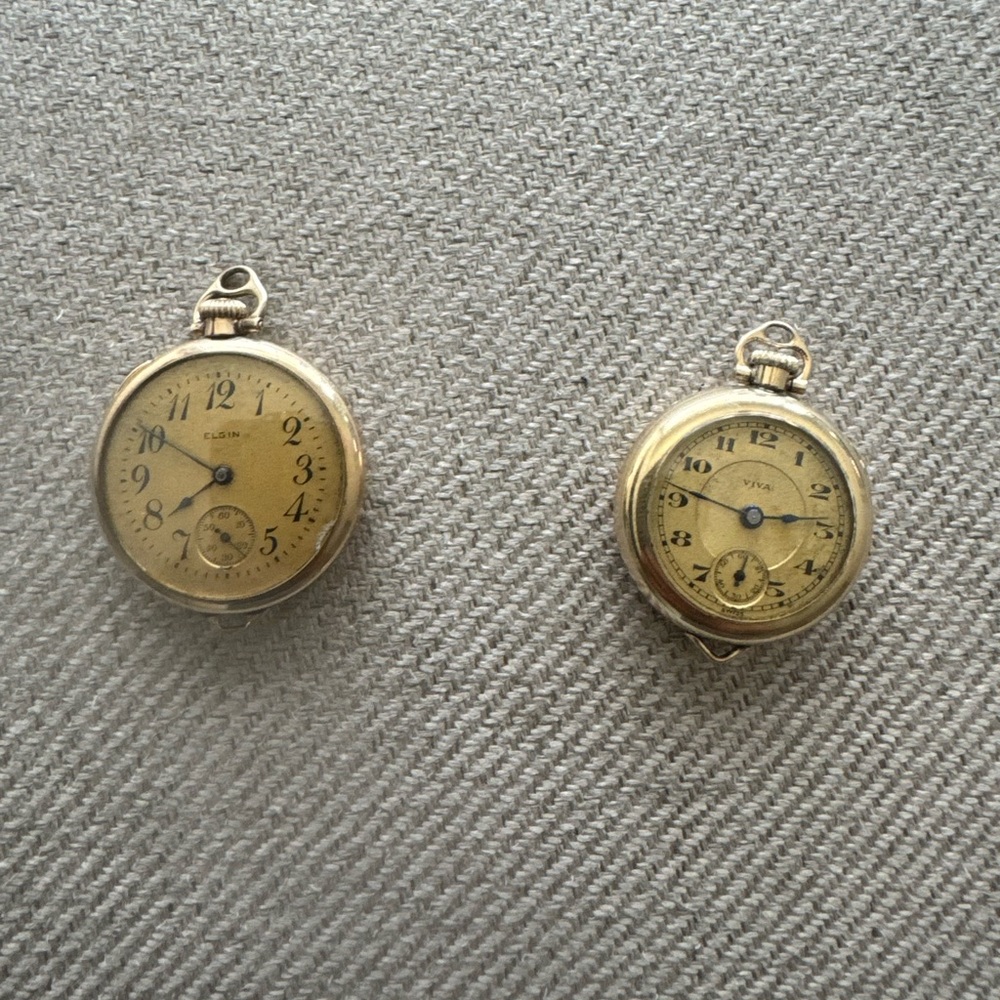 Two beautiful lord Elgin pocket watch’s